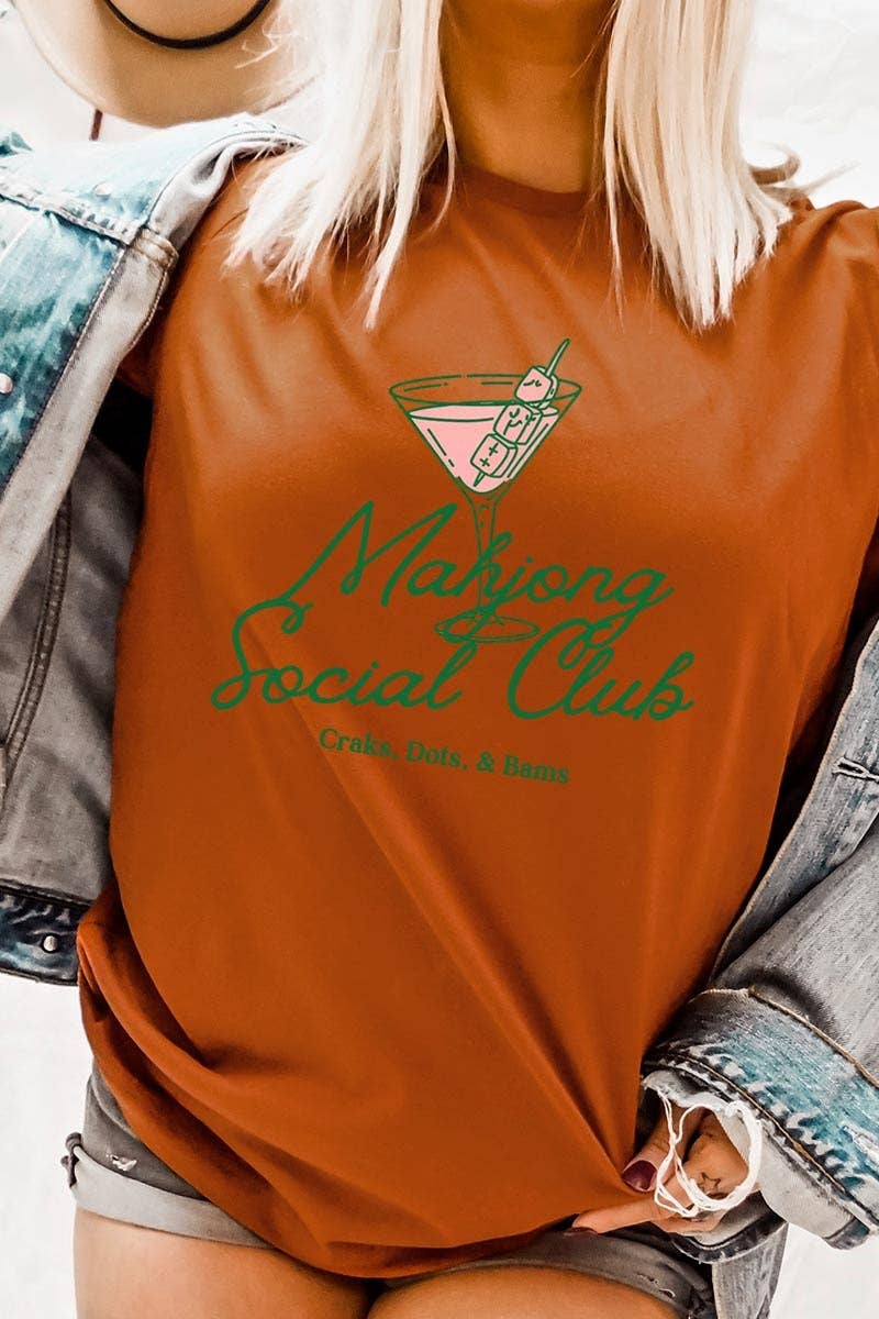 Mahjong Cocktail Graphic Tee