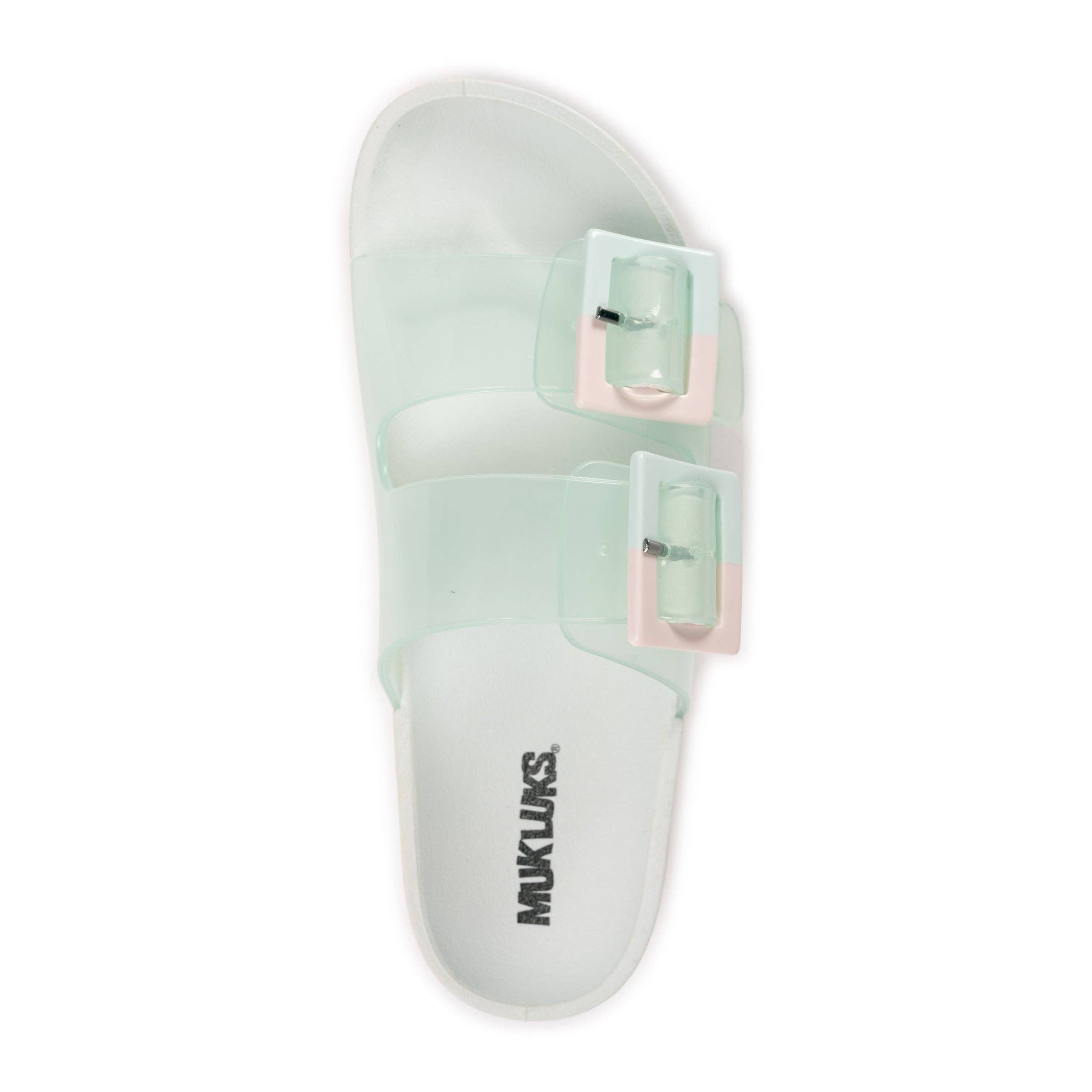 Muk Luks Women's Grand Cayman Lucite Sandal