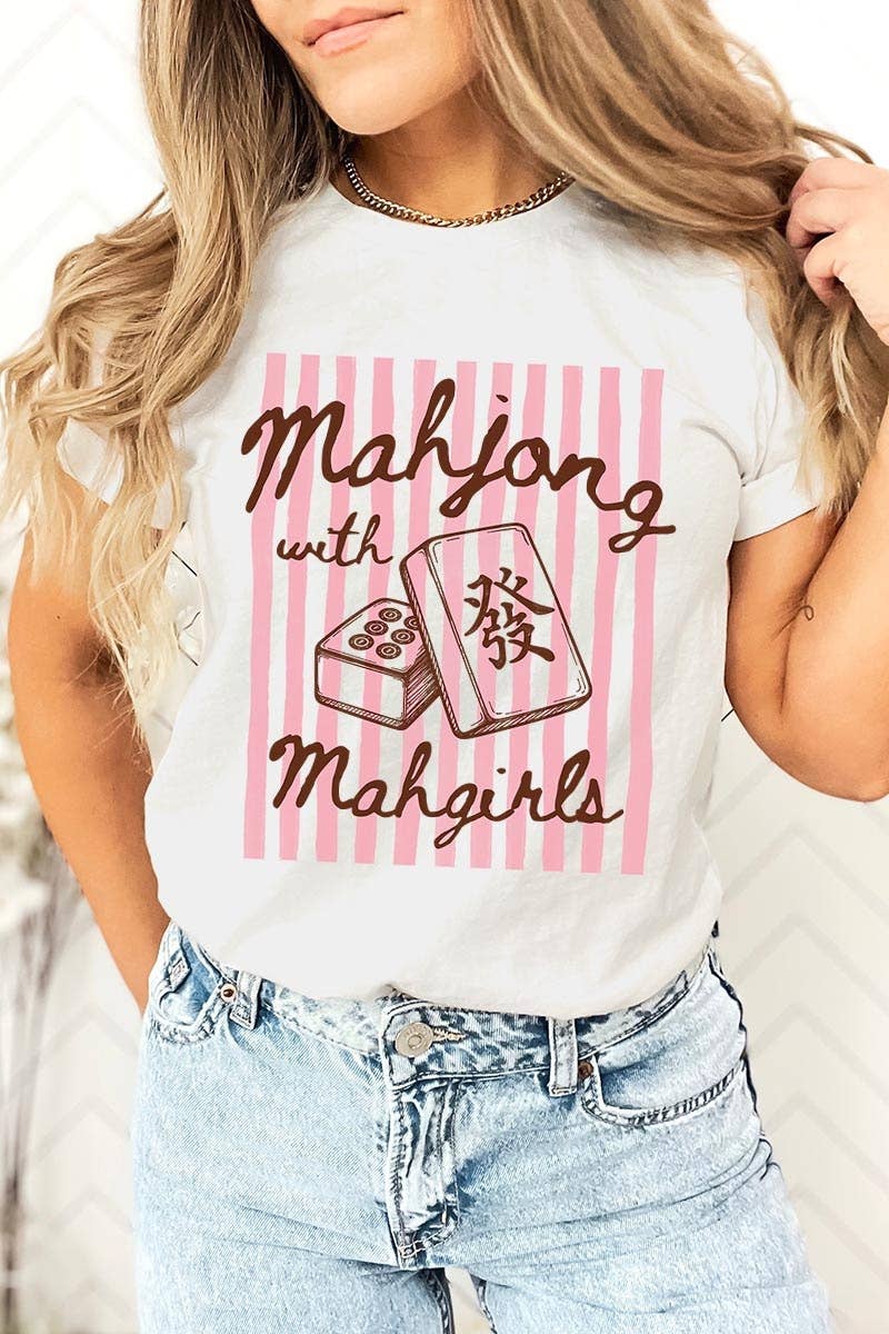 Mahjong Mahgirls Graphic Tee