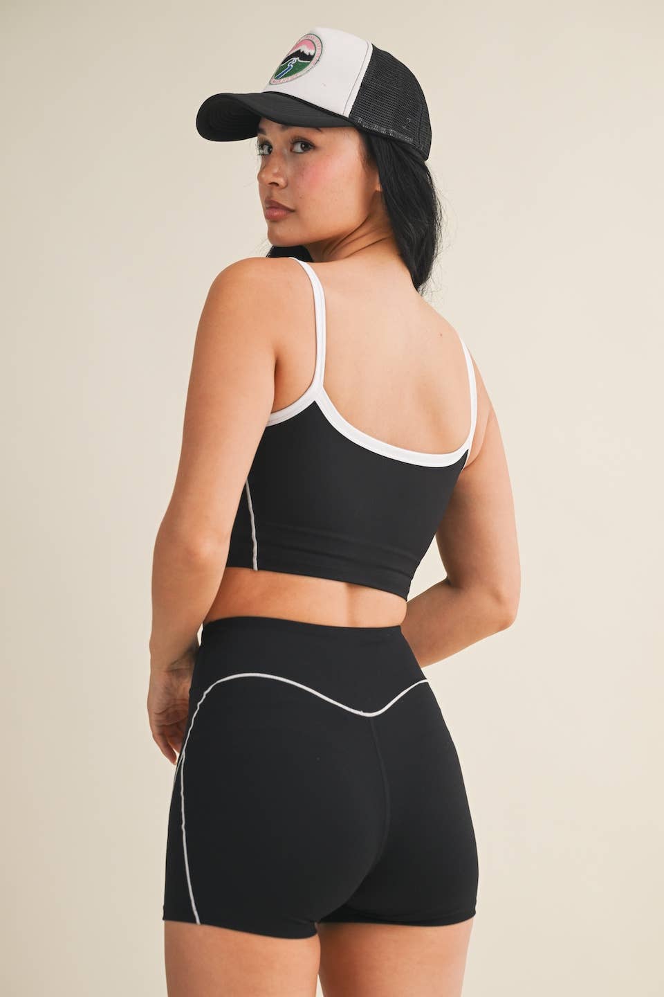 Contrast Contour Top