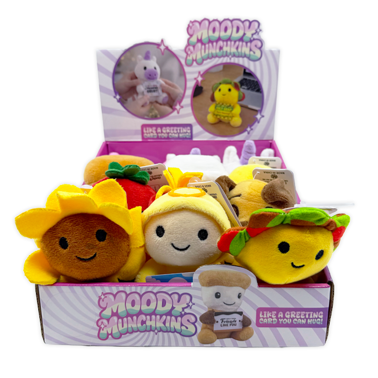 Emotional Support Moody Munchkin Pals Variety - 12/Display