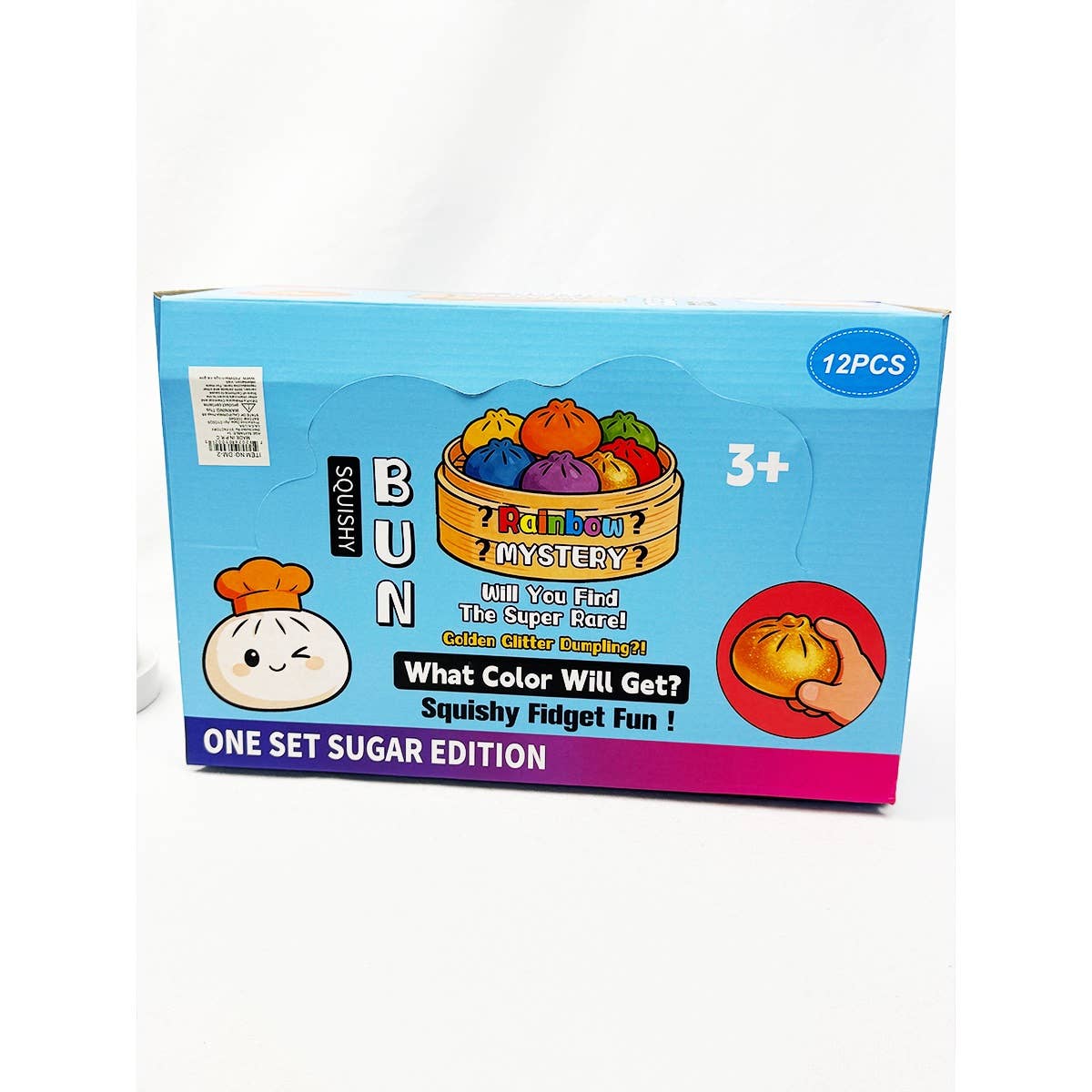 Rainbow Mystery Dumpling Squishy with Steamer