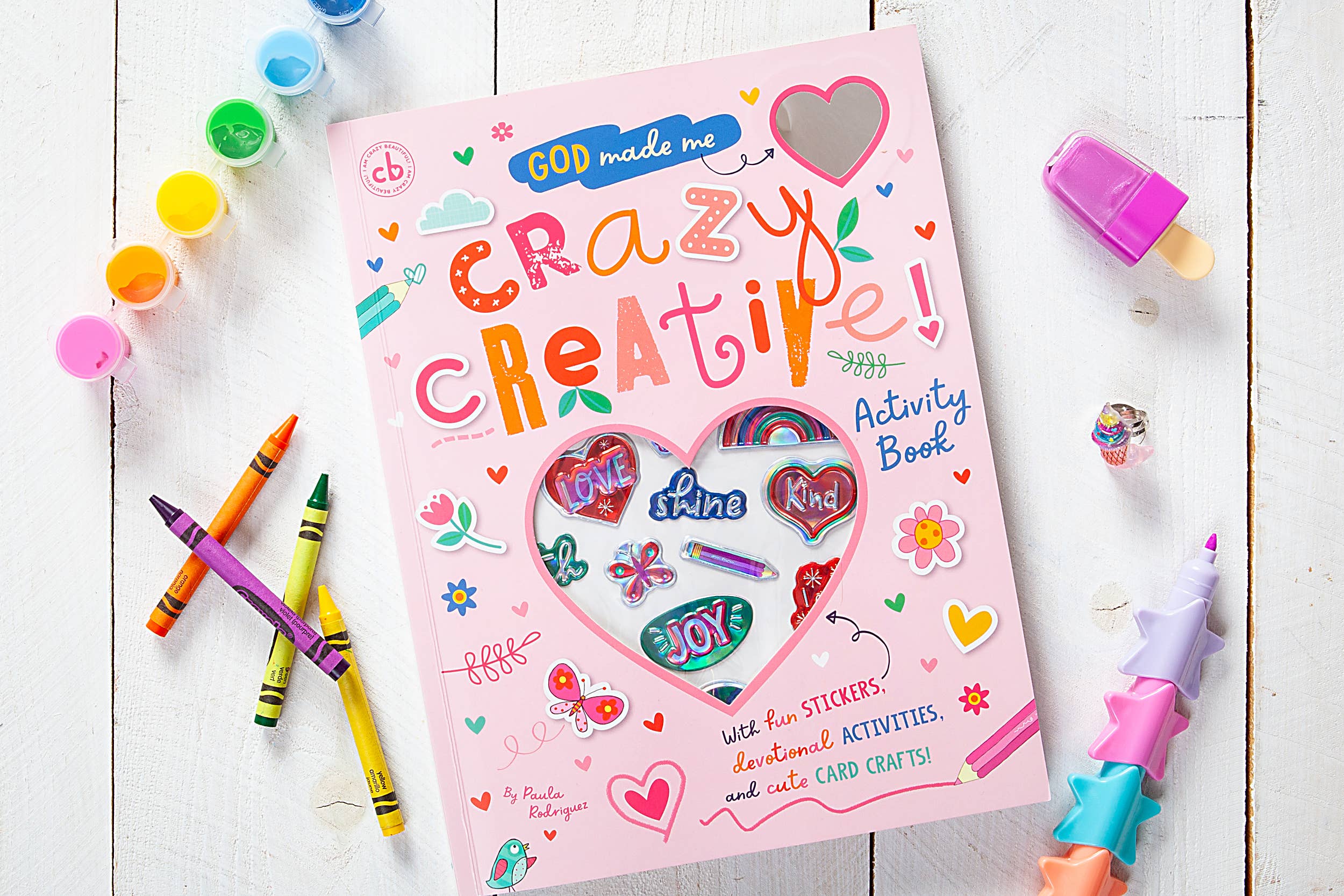 God Made Me Crazy Creative (Activity Book, Easter Gifts)