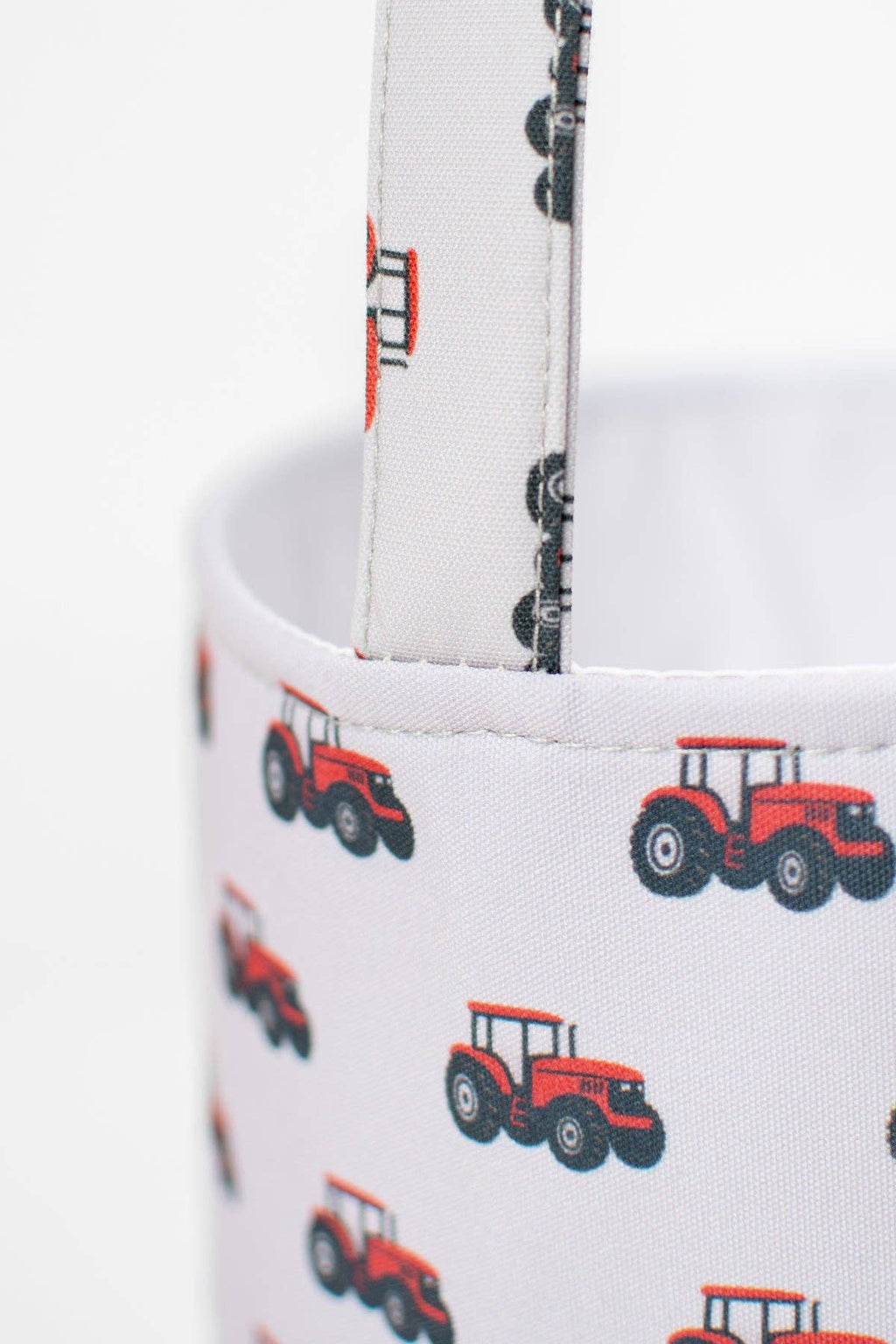 Red Tractor Easter Basket