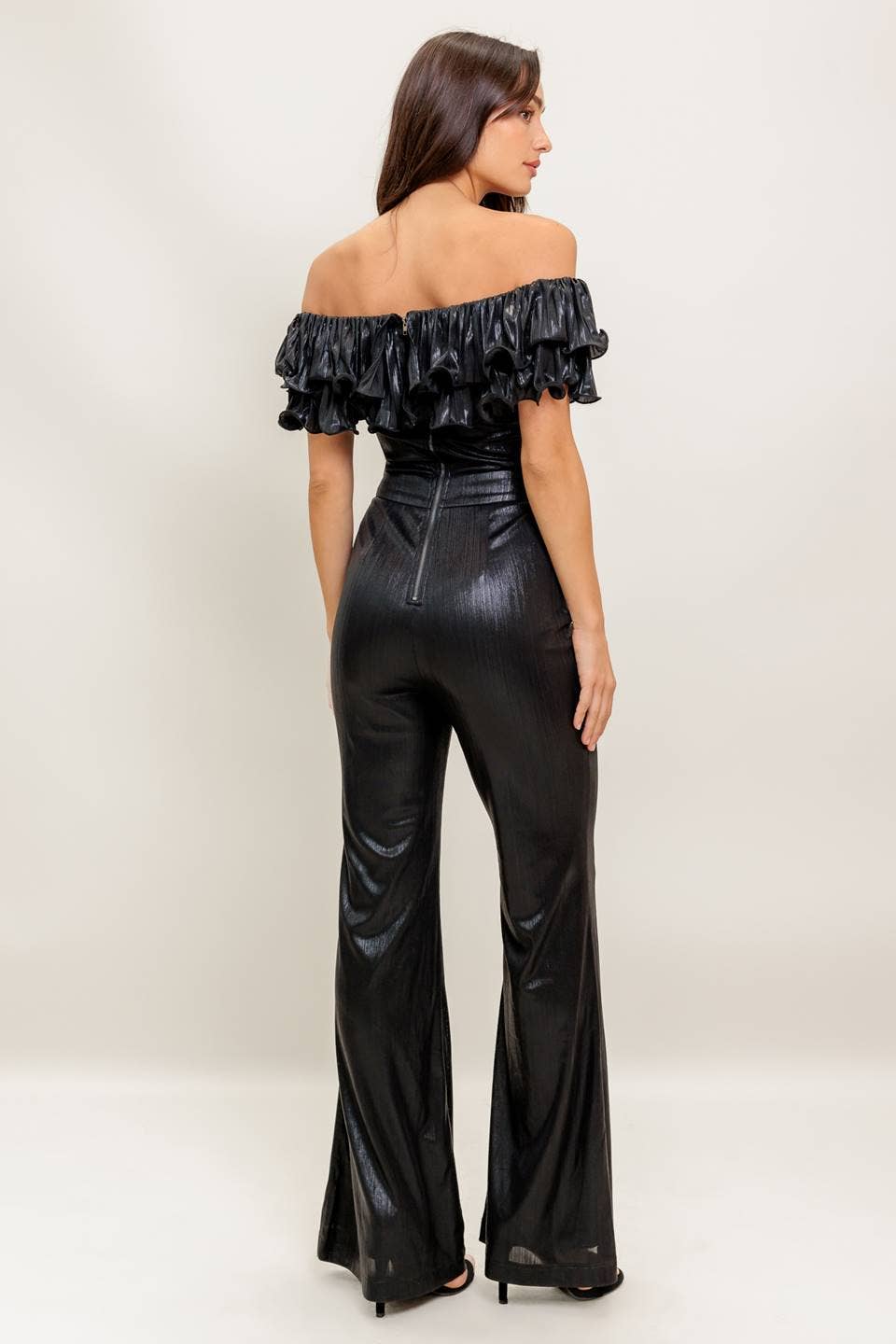 A coated woven jumpsuit - IP8685
