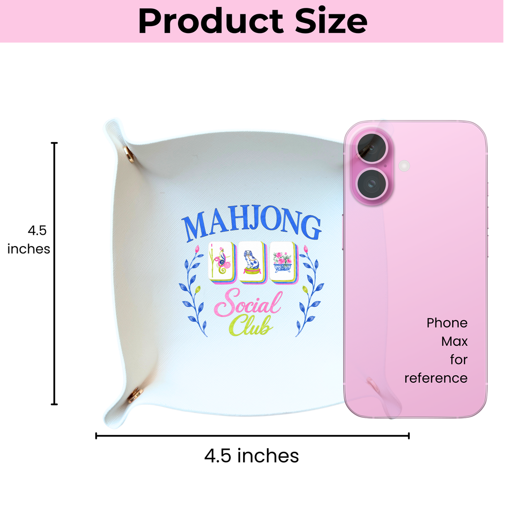 *NEW Mahjong gift Social Club Trinket Gift jewelry catchall